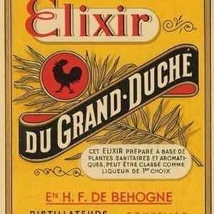 Elixir du Grand - Duche - Art Print