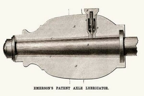 Emerson's Patent Axle Lubricator - Art Print