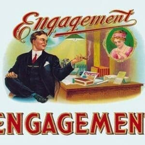 Engagement Cigars - Art Print