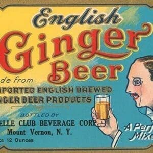 English Ginger Beer - Art Print