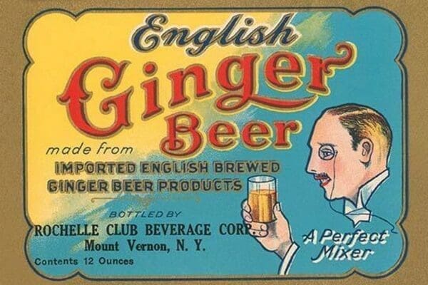 English Ginger Beer - Art Print