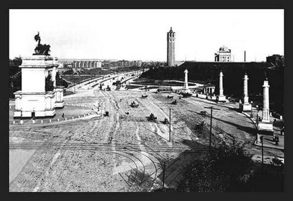 Entrance to Prospect Park: Brooklyn