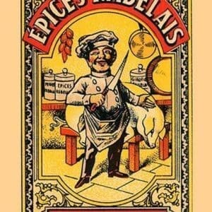 Epices Rabelais - Art Print