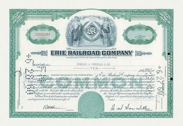 Erie Railroad Company - Art Print