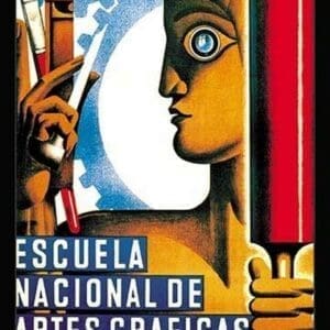 Escuela Nacional de Artes Graficas - Art Print