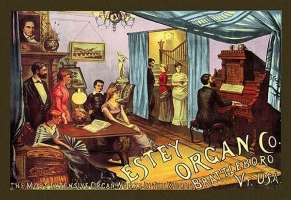 Estey Organ Company - Art Print