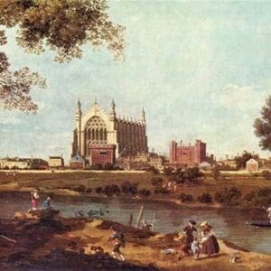 Eton College by Canaletto - Art Print