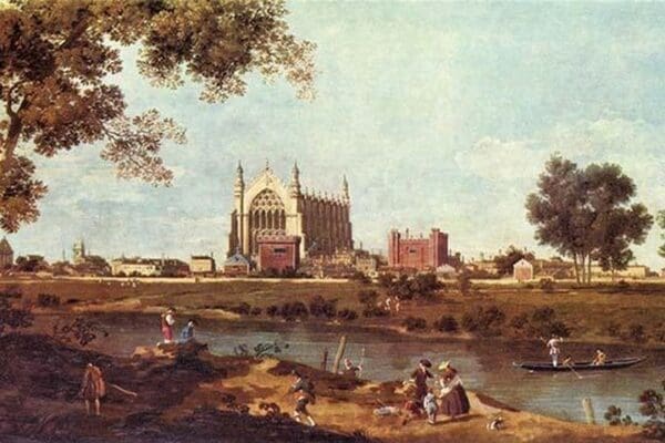 Eton College by Canaletto - Art Print