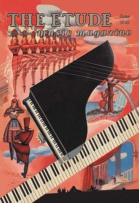 Etude - Keyboard Fantasy - Art Print