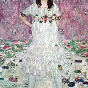 Eugenia Primavesi by Gustav Klimt - Art Print