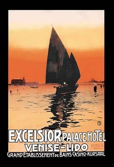 Excelsior Palace Hotel by Karl Michel - Art Print