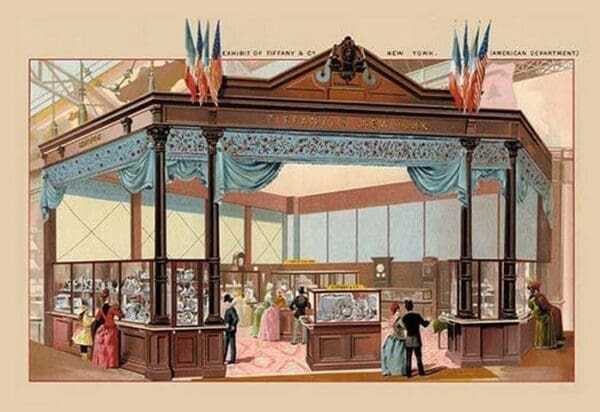 Exhibit of Tiffany and Co. at the Paris Exhibition