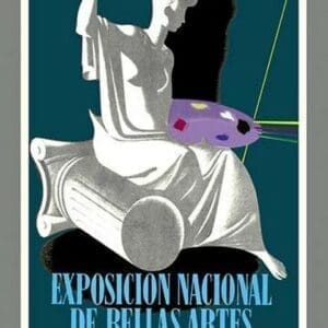 Exposicion Nacional de Bella Artes: Palacios del Retiro - Art Print