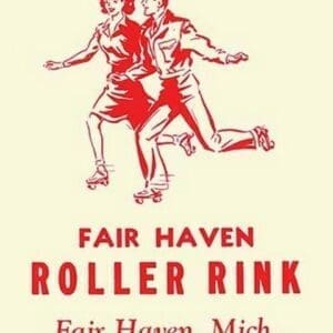 Fair Have Roller Rink - Art Print