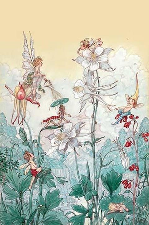 Fairies at Play by Harold Gaze - Art Print