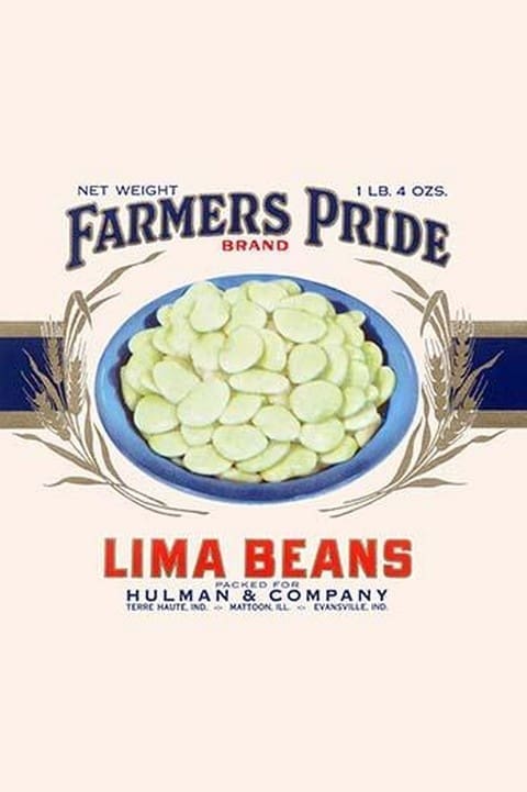 Farmer's Pride Lima Beans #2 - Art Print