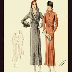 Fashions for Urban Ladies by Atelier Bachroitz - Art Print