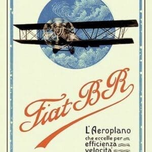 Fiat BR by C. Milano - Art Print