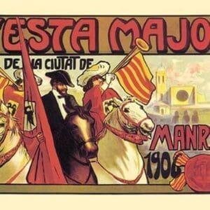 Fiesta Major - Art Print