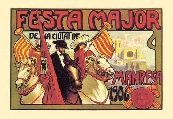 Fiesta Major - Art Print