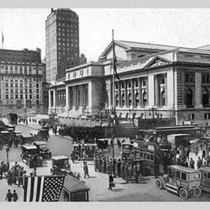 Fifth Avenue and the New York Public Library