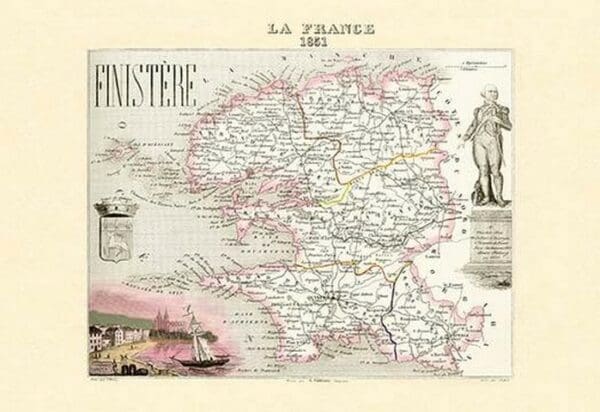 Finistere by Par M. Vuillemin - Art Print