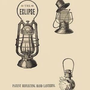 Fire Department Lanterns - Art Print