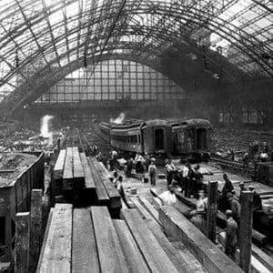 Fire at The Pennsylvania Railroad