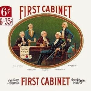 First Cabinet - Art Print