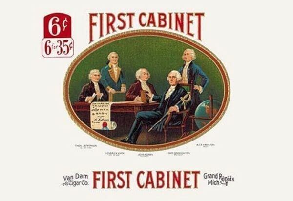 First Cabinet - Art Print