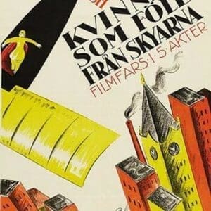 Flight of Fancy 'Kvinnan Som Foil Franskyarna' - Art Print