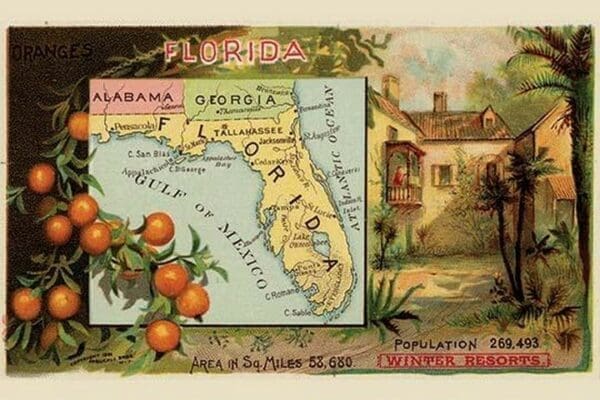 Florida by Arbuckle Brothers - Art Print