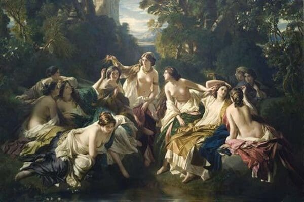 Florinda by Franz Xavier Winterhalter - Art Print