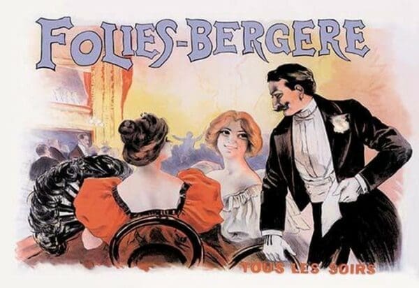 Folies-Bergere: Tous les Soirs - Art Print