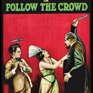 Follow the Crowd - Art Print