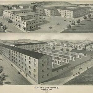 Footer's Dye Works by Charles Hart - Art Print