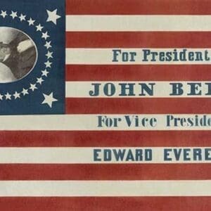 For President John Bell. For vice president Edward Everett by H.C. Howard - Art Print