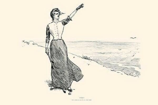 Fore! by Charles Dana Gibson - Art Print