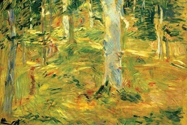 Forest by Berthe Morisot - Art Print