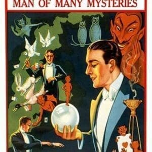 Forrest & Company: Man of Many Mysteries by Donaldson Litho. - Art Print