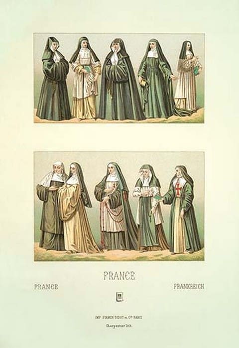 France-Nuns #2 - Art Print