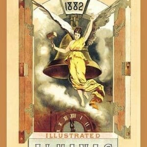 Frank Leslie's Illustrated Almanac:Angel Bell-Ringer