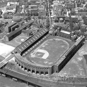 Franklin Field in Philadelphia by FREE LIBRARY OF PHILADELPHIA - Art Print