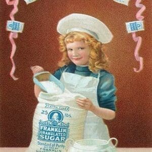 Franklin Granulated Sugar - Art Print