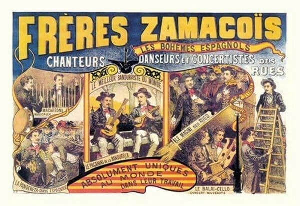 Freres Zamacois - Art Print