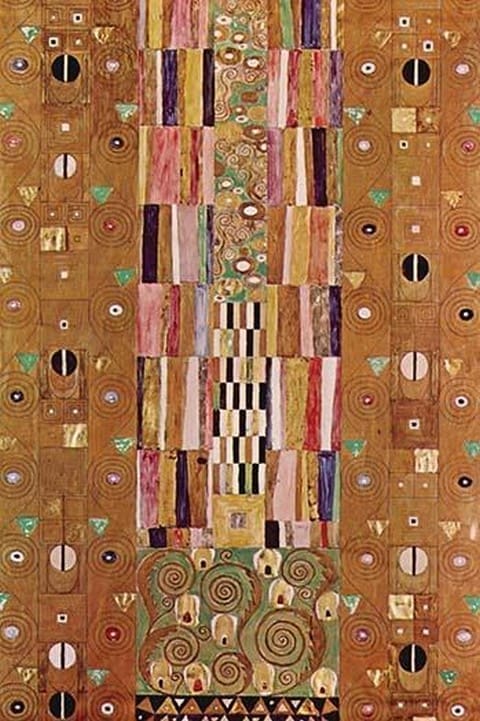 Frieze by Gustav Klimt - Art Print