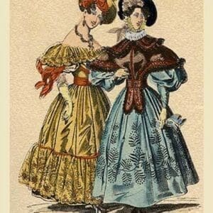 Frocks with Matching Hats - Art Print