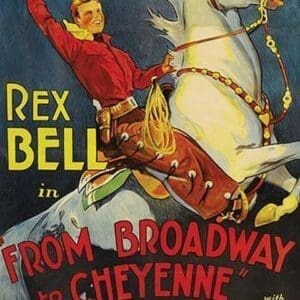 From Broadway to Cheyenne - Art Print