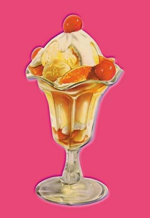 Fruit Sundae - Art Print