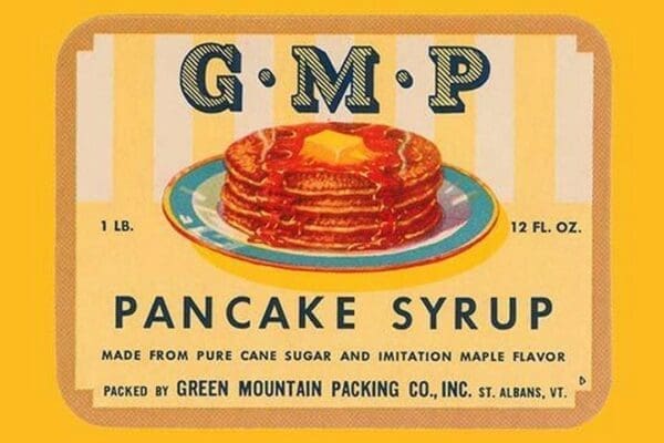 G.M.P. Pancake Syrup - Art Print